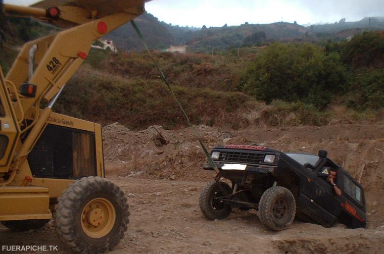 Nissan Patrol en trialeras 4x4